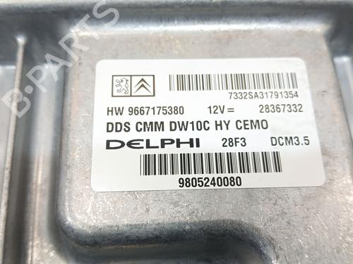 Engine control unit (ECU) PEUGEOT 508 I (8D_) 2.0 HDi Hybrid4 AWC | BP40229126M57 - Image 4