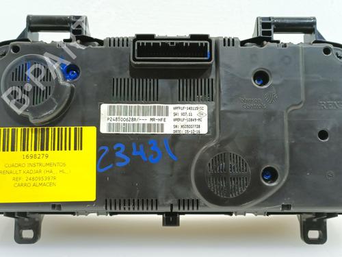Instrument cluster RENAULT KADJAR (HA_, HL_) 1.6 dCi 130 (HLA4) | BP26277852C47 