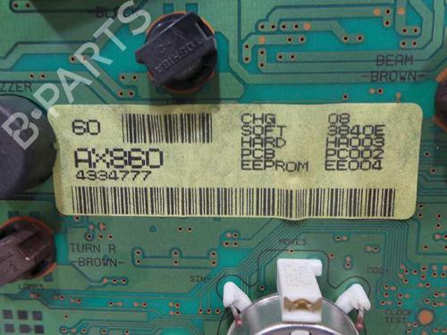 Instrument cluster NISSAN MICRA III (K12) 1.2 16V | BP580249C47 