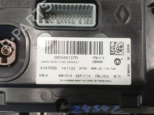 Display RENAULT CLIO V (B7_) 1.6 E-TECH 145 (B7MU) | BP38231620C48 - Image 5
