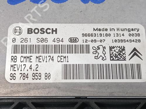 Engine control unit (ECU) CITROËN C4 II (NC_) 1.6 VTi 120 (NC5FS0, NC5FS9) | BP28126577M57 