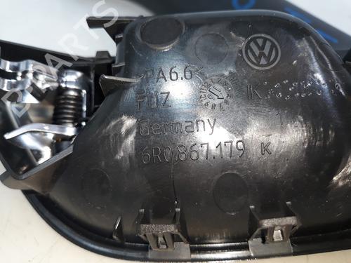 Rear left interior door handle VW POLO V (6R1, 6C1) 1.4 TDI | BP10504157I15 