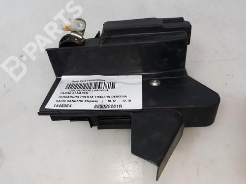 Used Rear right lock Rear right lock DACIA SANDERO II TCe 90 (B8M1, B8MA, B8AC) (90 hp) 10167611 10167611