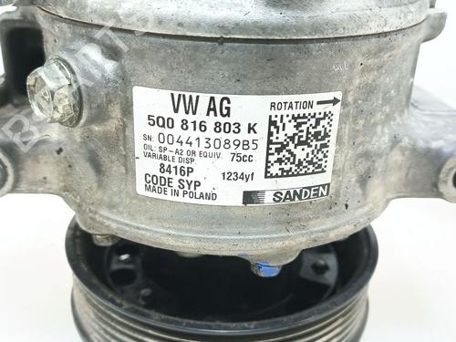 AC compressor SEAT LEON (5F1) 1.5 TGi | BP31951523M34