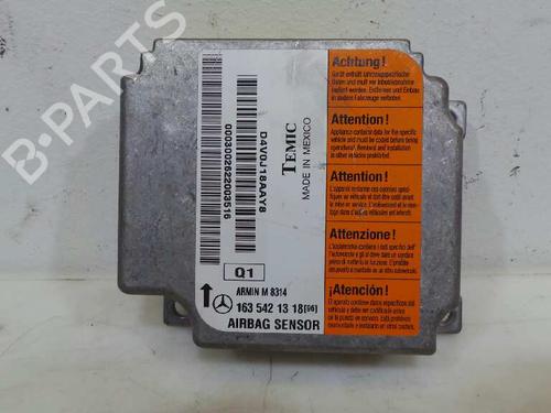 Used ECU airbags MERCEDES-BENZ M-CLASS (W163) ML 430 (163.172) (272 hp) 2797306