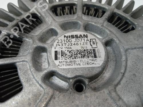 Alternator NISSAN QASHQAI / QASHQAI +2 I (J10, NJ10, JJ10E) 2.0 dCi | BP19634917M7 
