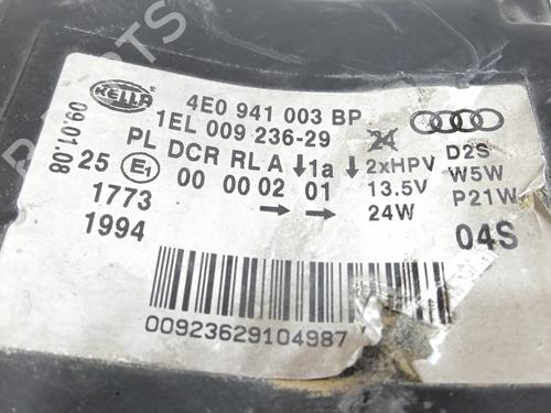 Left headlight AUDI A8 D3 (4E2, 4E8) 3.0 TDI quattro | BP21569149C28 - Image 4