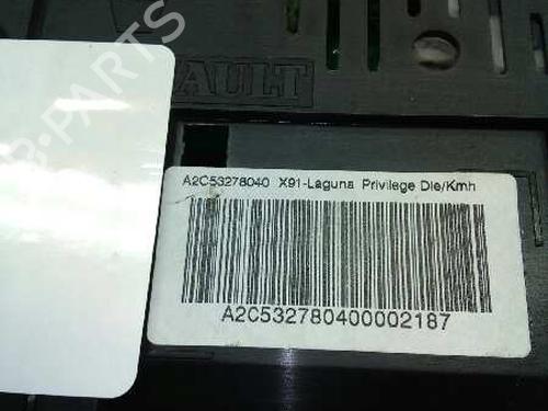 Instrument cluster RENAULT LAGUNA III (BT0/1) 2.0 dCi (BT01, BT08, BT09, BT0E, BT0K, BT12, BT1C, BT1D,... | BP200773C47 