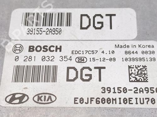 Engine control unit (ECU) KIA OPTIMA (JF) 1.7 CRDi | BP33869435M57  - Image 5