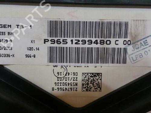 Instrument cluster PEUGEOT 307 SW (3H) 1.6 16V | BP309034C47 