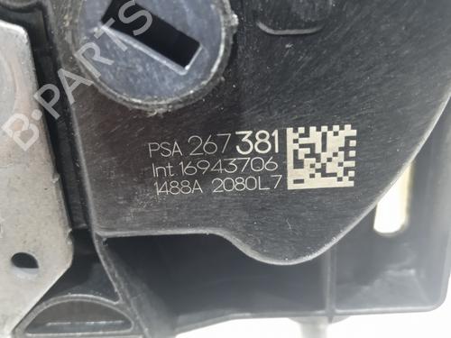 Rear left lock OPEL CROSSLAND X / CROSSLAND (P17, P2QO) 1.2 (75) | BP22387439C100 