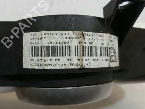 Instrument cluster PEUGEOT 207 (WA_, WC_) 1.4 HDi | BP1676658C47 