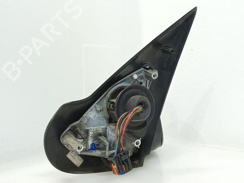 Right mirror PEUGEOT 206 CC (2D) 1.6 16V (2DNFUF, 2DNFUR) | BP31378415C27 