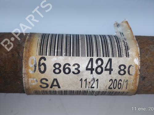 Right front driveshaft PEUGEOT 508 I (8D_) 1.6 HDi | BP16460380M39 