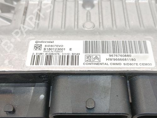 Engine control unit (ECU) PEUGEOT 508 I (8D_) 1.6 HDi | BP39170799M57 - Image 5
