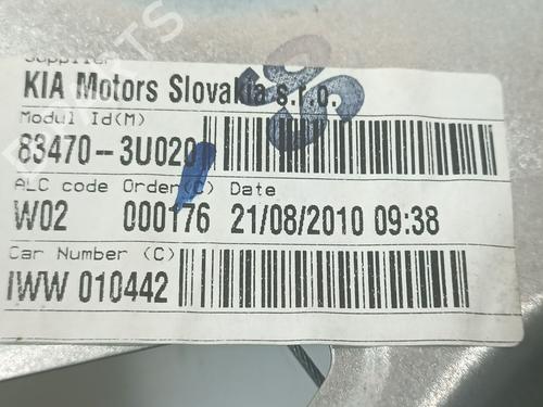 Rear left window mechanism KIA SPORTAGE III (SL) 2.0 CRDi AWD | BP27242638C24 