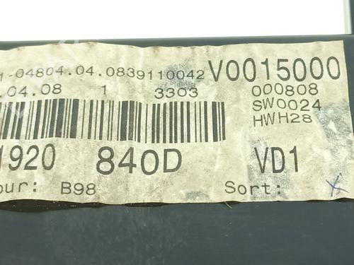 Instrument cluster SKODA SUPERB II (3T4) 2.0 TDI | BP26576840C47 