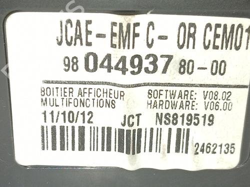Display CITROËN C4 II (NC_) 1.6 VTi 120 (NC5FS0, NC5FS9) | BP28056462C48 