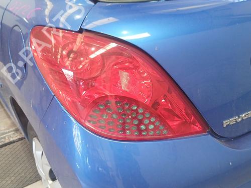 Used Left taillight Left taillight PEUGEOT 207 (WA_, WC_) 1.4 (75 hp) 39715698 39715698
