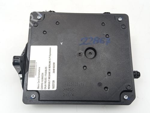 Fuse box RENAULT MEGANE III Hatchback (BZ0/1_, B3_) 1.2 TCe (BZ2B, BZ11) | BP22436571E1 