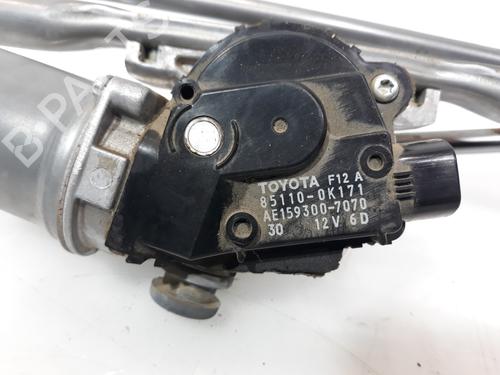 Used Front wiper motor TOYOTA HILUX VIII Pickup (_N1_) [2015-2025]  21759577