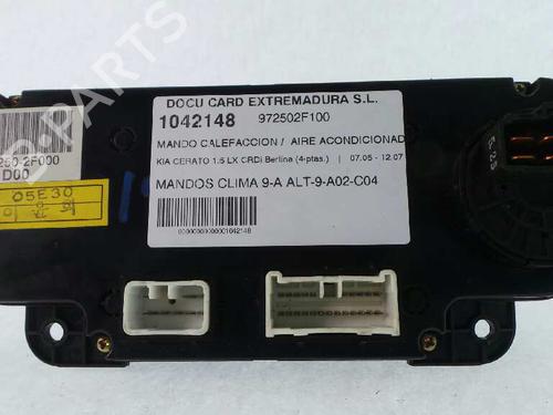 Climate control KIA CERATO I Saloon (LD) 1.5 CRDi | BP2535543I5 