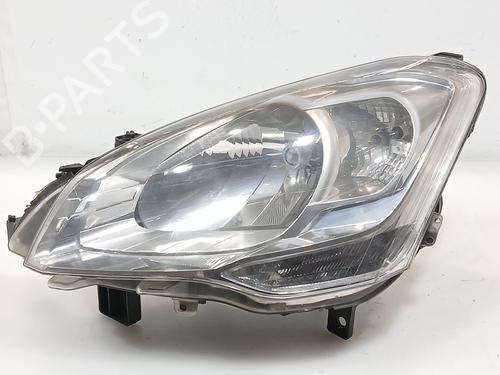 Used Left headlight Left headlight CITROËN BERLINGO Box Body/MPV (B9) 1.6 HDi / BlueHDi 75 (75 hp) 33320084 33320084