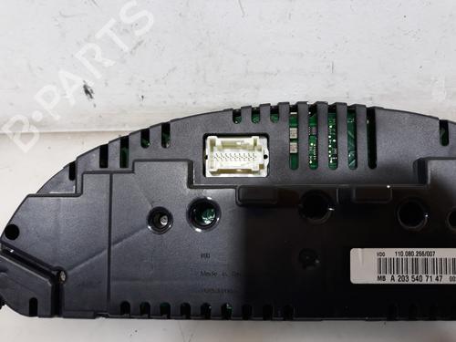 Instrument cluster MERCEDES-BENZ C-CLASS Coupe (CL203) C 180 Kompressor (203.746) | BP3406289C47 