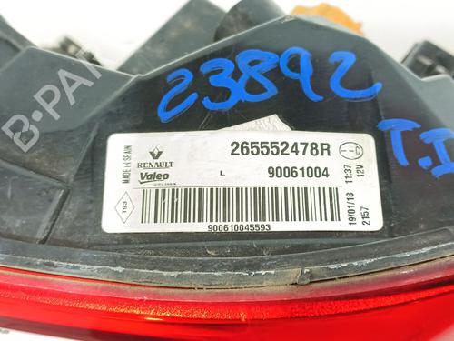 Left taillight RENAULT KADJAR (HA_, HL_) 1.2 TCe 130 (HLMR) | BP31183327C34 