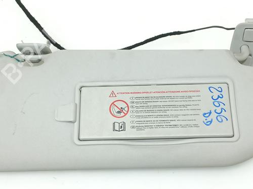 Used Right sun visor CITROËN C4 II (NC_) 1.6 HDi 90 (92 hp) 27491126