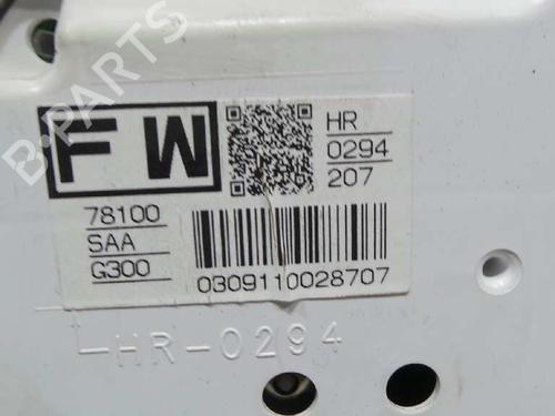 Instrument cluster HONDA JAZZ II (GD_, GE3, GE2) 1.2 i-DSI (GD5, GE2) | BP1371929C47 