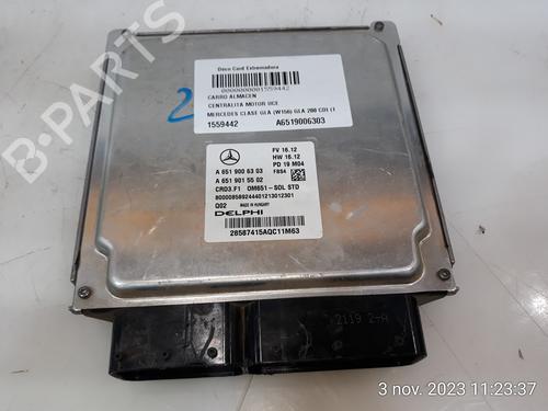 Used Engine control unit (ECU) MERCEDES-BENZ GLA-CLASS (X156) GLA 200 CDI / d (156.908) (136 hp) 15841085