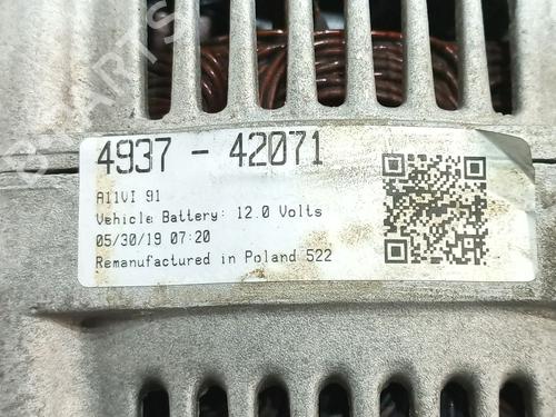 Alternator PEUGEOT 307 (3A/C) 2.0 HDi 90 | BP31378409M7 