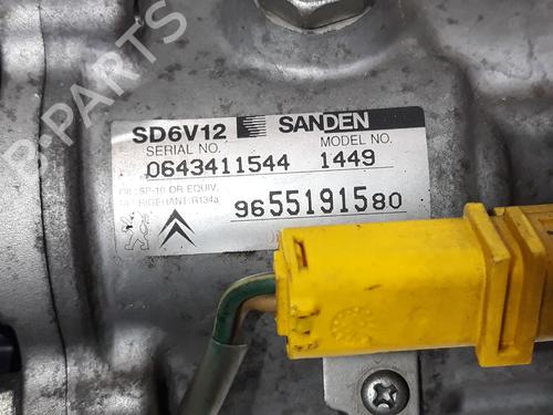 AC compressor PEUGEOT 206 Hatchback (2A/C)  | BP19430587M34 