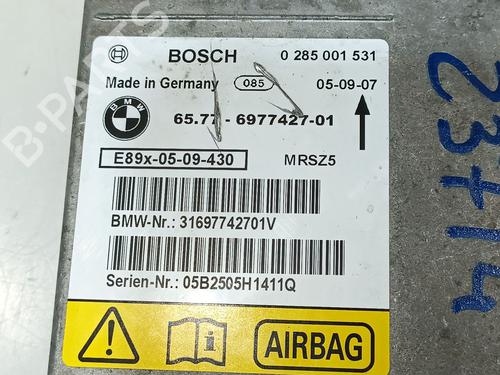 ECU airbags BMW 1 (E87) 118 d | BP29748333M53 