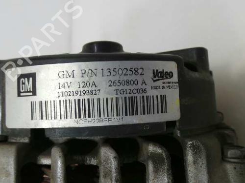 Alternator OPEL INSIGNIA A (G09)  | BP3962499M7 