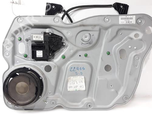 Used Front right window mechanism VW TOURAN (1T1, 1T2) 2.0 TDI 16V (140 hp) 19520308