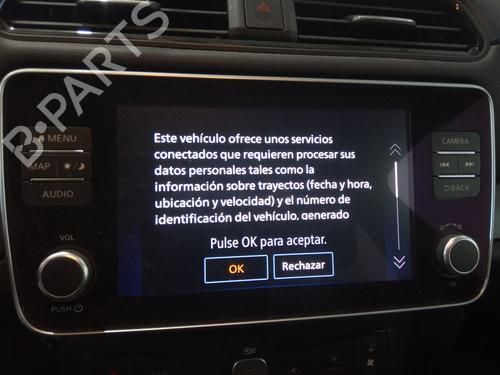 Used Display monitor NISSAN LEAF (ZE1) Electric (150 hp) 19126440