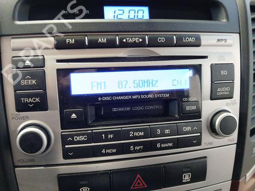 Used Radio Radio HYUNDAI SANTA FÉ II (CM) 2.2 CRDi GLS 4x4 (150 hp) 34734604 34734604