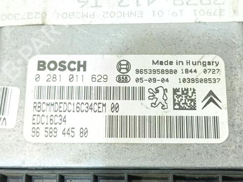 Engine control unit (ECU) PEUGEOT 307 SW (3H) 1.6 HDI 110 | BP29460534M57 