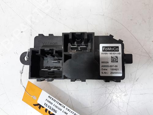 Used Heater resistor FORD FOCUS III 1.5 TDCi (120 hp) 12496403