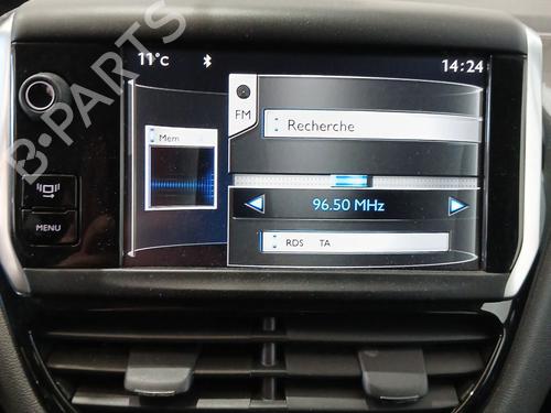 Used Display monitor PEUGEOT 208 I (CA_, CC_) 1.2 VTI 82 (82 hp) 22900099