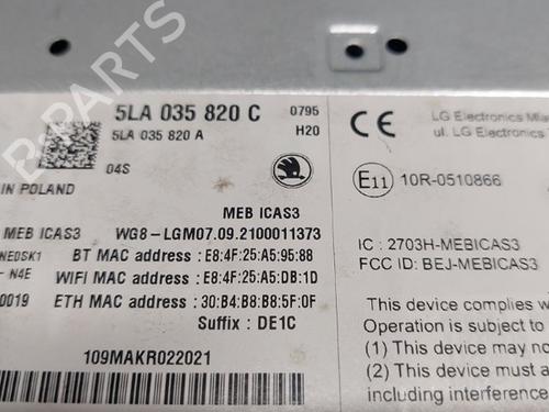 Electronic module SKODA ENYAQ iV SUV (5AZ) 80 | BP34694448M83 - Image 2
