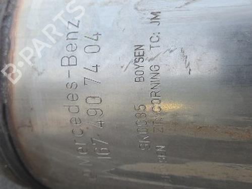 Udstødningssystem MERCEDES-BENZ GLE (V167) GLE 350 de 4-matic (167.106) | BP30201819M121 