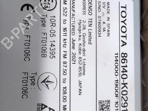 Electronic module TOYOTA YARIS CROSS (MXP_) 1.5 Hybrid (MXPJ10) | BP40450390M83 - Image 4