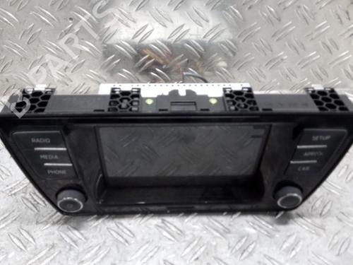 Used Radio SKODA FABIA III Estate (NJ5) 1.0 TSI (95 hp) 26047809