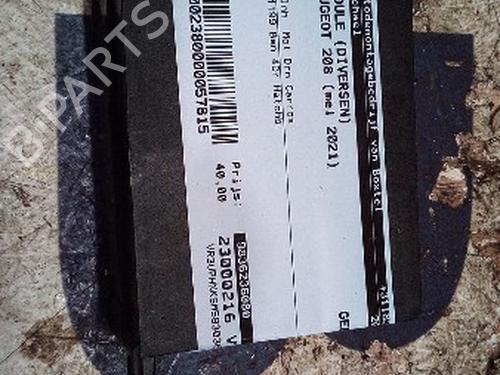 Elektronisk modul PEUGEOT 208 II (UB_, UP_, UW_, UJ_) 1.2 PureTech 100 | BP26041670M83 
