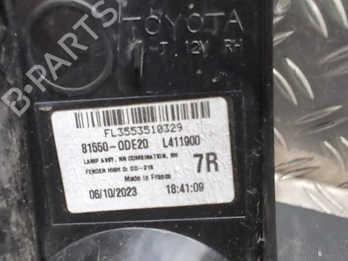 Right taillight TOYOTA YARIS CROSS (MXP_) 1.5 Hybrid (MXPJ10) | BP26292908C35 