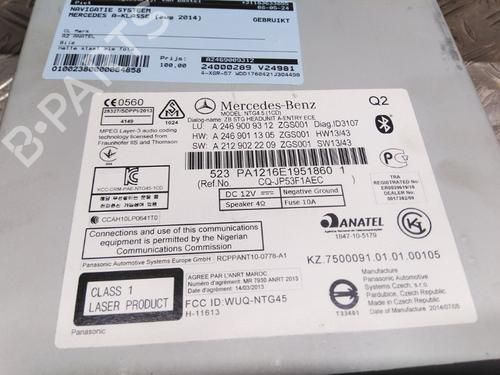 Electronic module MERCEDES-BENZ A-CLASS (W176) A 180 (176.042) | BP26043534M83 