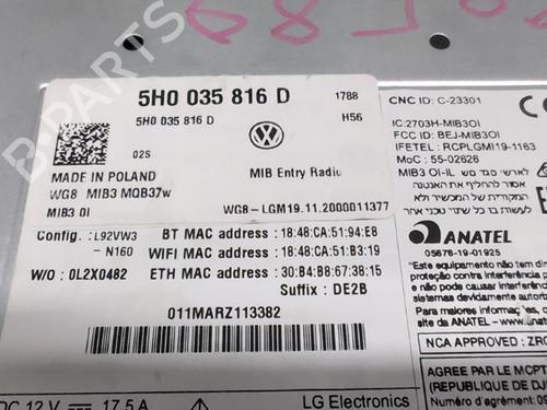 Control unit VW GOLF VIII (CD1, DA1) 2.0 GTI | BP38911768M11 - Image 4